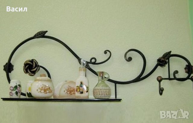 етажерки и рафтове от ковано желязо, снимка 5 - Други стоки за дома - 39462286