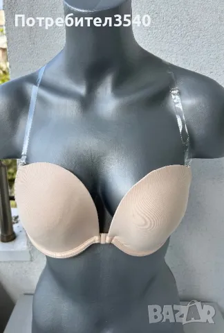 Сутиен със силиконови презрамки