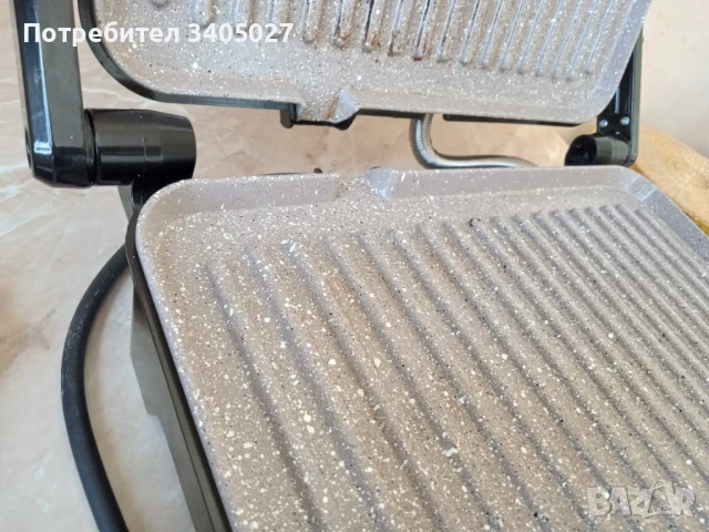 Грил преса Finlux FCG-2008M, снимка 6 - Тостери - 51178186