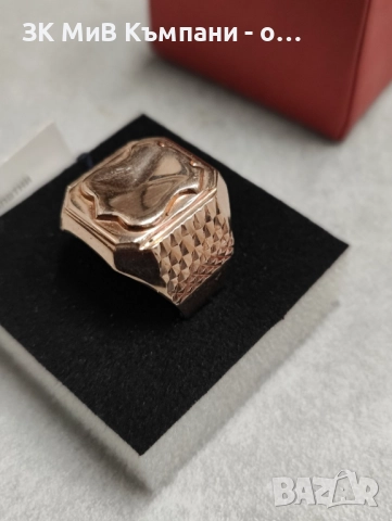 Руски златен пръстен 10.2гр 14К 65размер , снимка 7 - Пръстени - 52513063