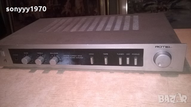 rotel ra-820 ll-stereo amplifier-внос франция, снимка 7 - Ресийвъри, усилватели, смесителни пултове - 26945270