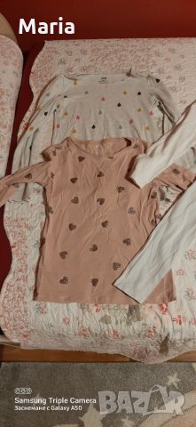Блузки за момиче с дълъг ръкав, снимка 2 - Детски Блузи и туники - 34700624