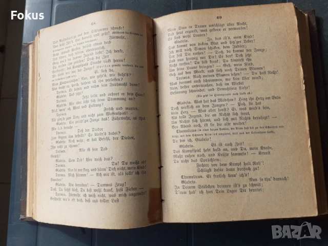 СТАРА АНТИКВАРНА КНИГА - ФРИДРИХ ХОЛМ, снимка 7 - Антикварни и старинни предмети - 53486914