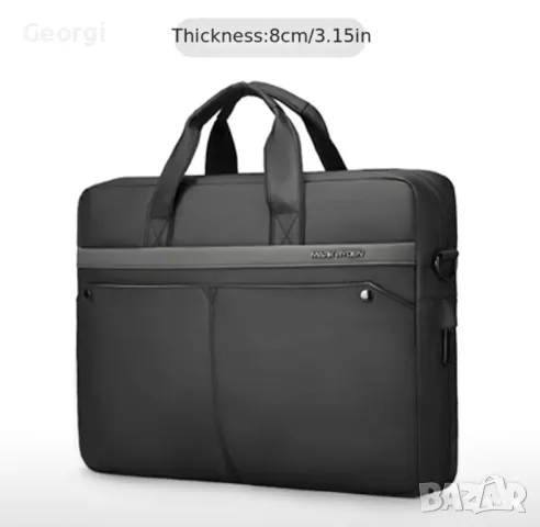 Мъжко луксозно офис куфарче за Лаптоп MARK RYDEN*/ Бизнес чанта от Оксфорд материя!, снимка 9 - Чанти - 49353125