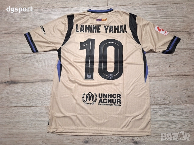 Футболна фланелка на Барселона #Ламин Ямал #10# сезон 25/26 нов модел!