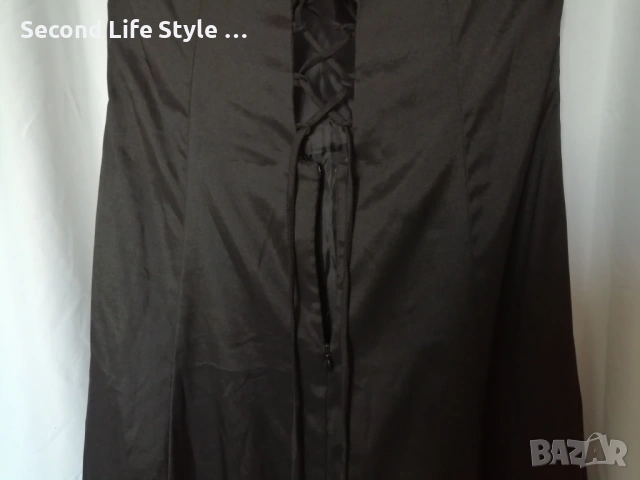 Официална дълга дамска рокля с мъниста р-р L - марка LISSA, снимка 11 - Рокли - 53047553