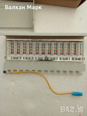 Пач панел Cat.6 – 12 порта (kwmobile), снимка 2 - Друга електроника - 50784824