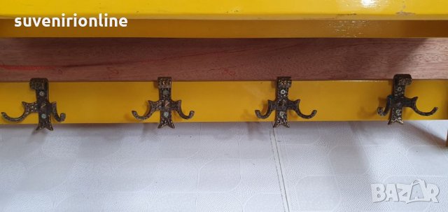 Дървена закачалка, снимка 2 - Декорация за дома - 32538090