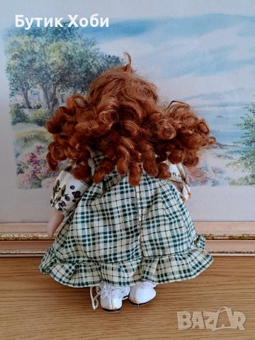 Колекционерска порцеланова кукла, снимка 4 - Колекции - 38753947