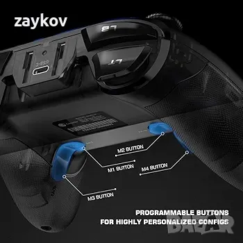 GameSir T4 Pro - Безжичен контролер за игри за Windows 7 8 10 PC/iPhone/Android/Switch, снимка 4 - Друга електроника - 49727414