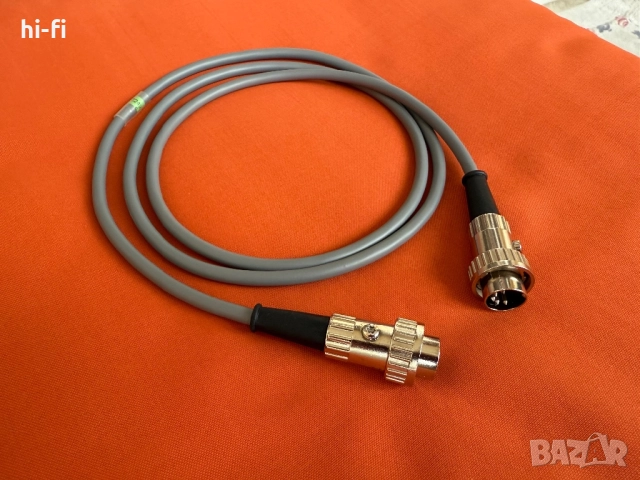 Naim Grey Interconnect Cable 5 Pin to 5 Pin DIN (180 Degree) Аудио кабел, снимка 2 - Ресийвъри, усилватели, смесителни пултове - 48517847