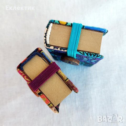Миниатюрни ръчно подвързани тефтерчета, снимка 11 - Други - 43183360