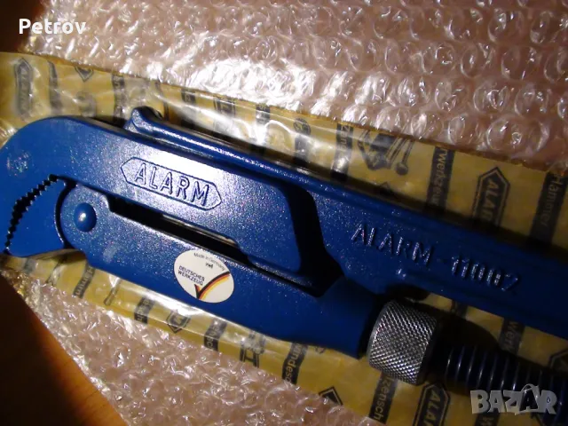 ALARM - 11002 - Made in Germany - 1" + 1 1/2" + 2" ЧИСТО НОВИ ПРОФЕСИОНАЛНИ Тръбни Ключове !!!!!!!! , снимка 10 - Гедорета - 39923931