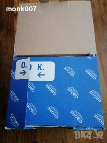 Бутон за тоалетна GROHE хром нов , снимка 4 - Други стоки за дома - 47987145