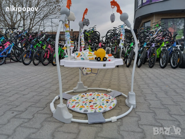 MONI Детско бънджи MAGIC FUN сив, снимка 10 - Проходилки - 53565106