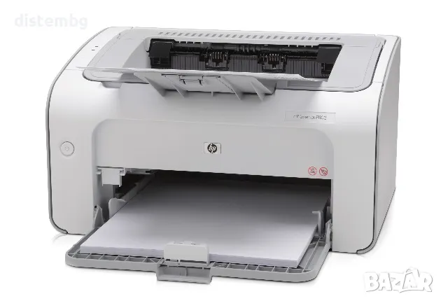 Лазерен принтер HP LaserJet p1102 с Нова тонер касета, снимка 1 - Принтери, копири, скенери - 48137401