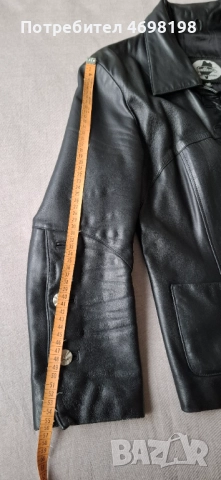 Дамско кожено ЯКЕ, снимка 4 - Якета - 52962436