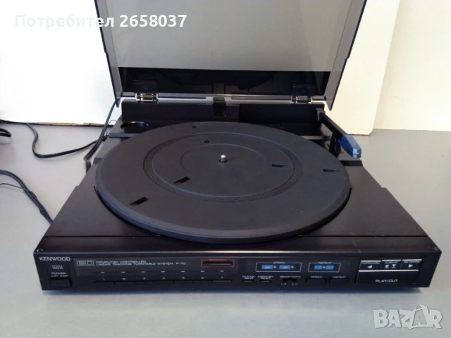 Продавам много рядък автоматичен грамофон KENWOOD P-7G, снимка 3 - Грамофони - 51016021