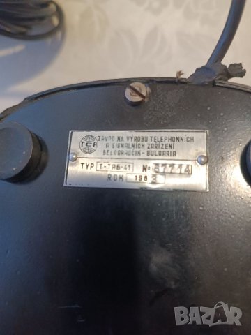 Стар бакелитен телефон Белоградчик , снимка 11 - Антикварни и старинни предмети - 40315800