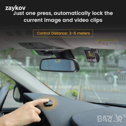 VIOFO безжично Bluetooth дистанционно управление, снимка 6 - Друга електроника - 43646172