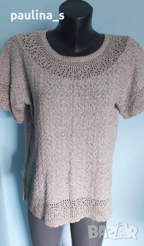 Три различни броя / Винтидж! Памучна блуза тип туника от плетена дантела , снимка 14 - Туники - 51017987