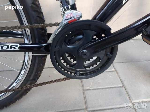 Продавам колела внос от Германия алуминиев спортен МТВ велосипед HGP MAGNO 26 цола преден амортисьор, снимка 2 - Велосипеди - 26726074