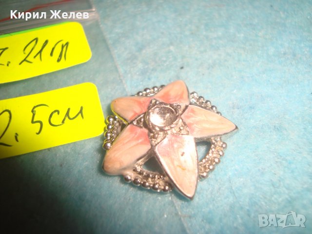 ФЛОРАЛНА КРИСТАЛНА ЕМАЙЛИРАНА АРТ АПЛИКАЦИЯ УКРАШЕНИЕ 14144, снимка 5 - Други - 35605689