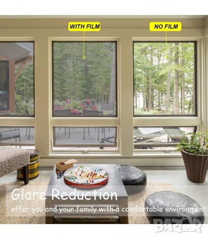 Огледално фолио за затъмнение на стъклa, прозорци - код 2477, снимка 4 - Други стоки за дома - 26713721