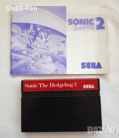 Sonic The Hedgehog 2 - Sega Master System, снимка 4 - Други игри и конзоли - 51543251