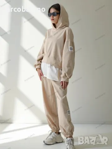 Дамски ежедневен комплект от две части, 5цвята , снимка 17 - Комплекти - 49199460