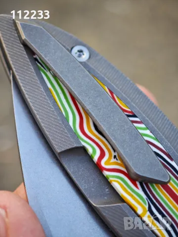 TWOSUN TS465-StoneWash-Javelin нож, снимка 7 - Ножове - 47776698