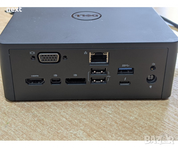 Докинг станция Dell Thunderbolt Dock TB16 K16A (4К, 5К) + зарядно 130W, снимка 2 - Лаптоп аксесоари - 36455968