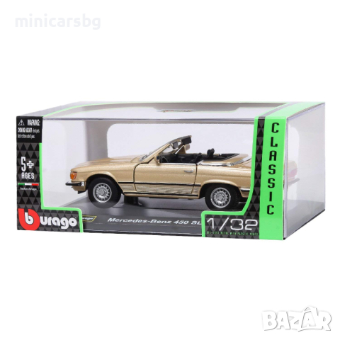 Метални колички: Mercedes-Benz 450 SL, снимка 6 - Колекции - 44841771