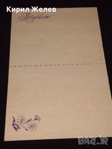 Две стари картички от соца новогодишни перфектно състояние за КОЛЕКЦИОНЕРИ 41666, снимка 7 - Колекции - 43113300