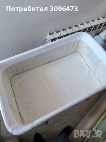 Продавам бебешко легло Hauck next to me., снимка 2 - Кошарки - 52040283