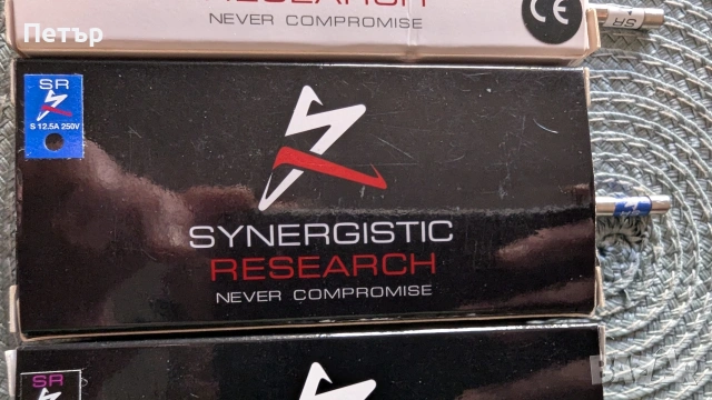 Synergestic Research Quantum Fuse Purple Blue Red HiFi Бушони, снимка 5 - Ресийвъри, усилватели, смесителни пултове - 53582665