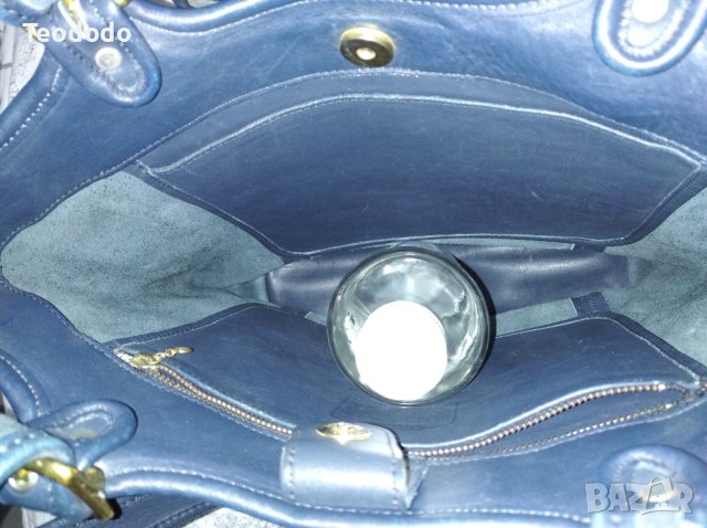 Дамска чанта естествена кожа Esprit , снимка 9 - Чанти - 38648313