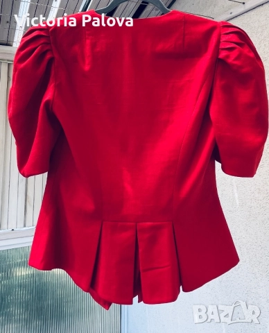 Скъпо сако HELENE STRAẞER лен 40%, вискоза 60%, снимка 14 - Сака - 51453177