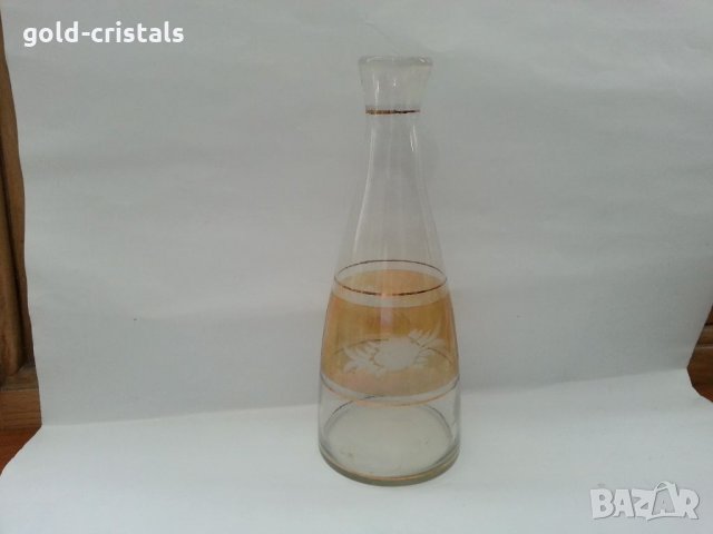 Гарафа бутилка, снимка 4 - Антикварни и старинни предмети - 33488943