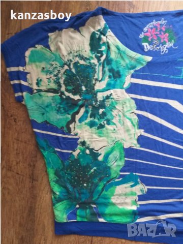 desigual - страхотна дамска блуза КАТО НОВА, снимка 5 - Блузи с дълъг ръкав и пуловери - 33070626