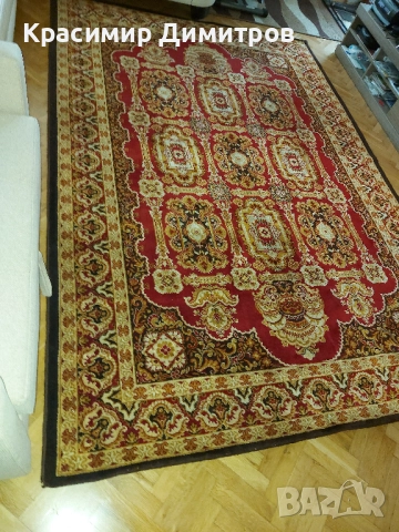Красив персийски вълнен килим сръбски 2/3 м., като нов.  