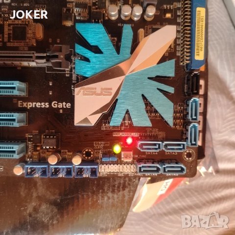 Дъно с процесор и Рам Asus P7P55D Turbo V Evo , снимка 6 - Дънни платки - 50674941