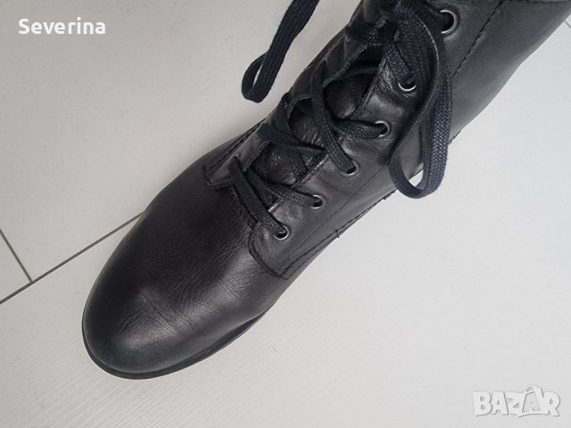  Active wear*Естествена кожа, пролет/есен,тип кубинки 41, снимка 4 - Дамски боти - 43937872