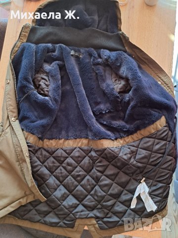 Зимна парка Zara S размер+подарък шал, снимка 5 - Якета - 43460074