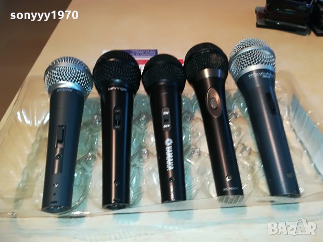 shure//yamaha//profi microphone-behringer//philips//wharfedale, снимка 7 - Микрофони - 28608147