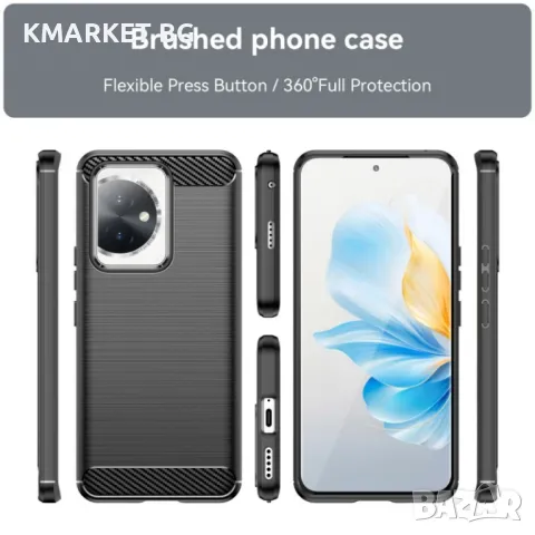 Honor 100 Carbon Fiber Калъф и Протектор, снимка 10 - Калъфи, кейсове - 48999620