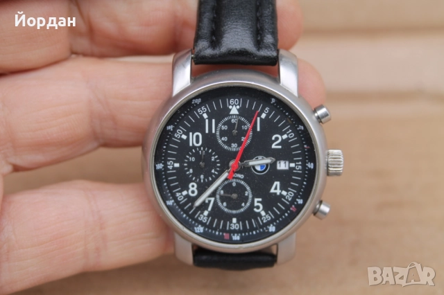 Мъжки ръчен часовник ''BMW'' хронограф, снимка 2 - Мъжки - 52755651
