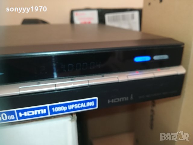 sony recorder 160gb hdd/dvd model rdr-hx680 1304211238, снимка 2 - Плейъри, домашно кино, прожектори - 32530055
