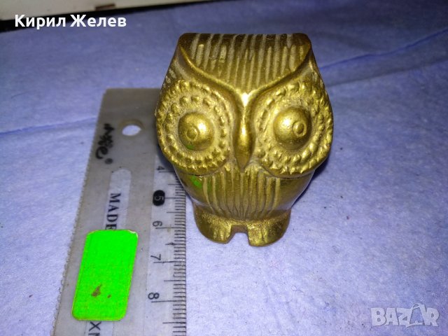 МАСИВНА БРОНЗОВА ФИГУРКА СТАТУЕТКА на БУХАЛЧЕ За ДОМАШНА УКРАСА КОЛЕКЦИЯ 41385, снимка 9 - Колекции - 43598724