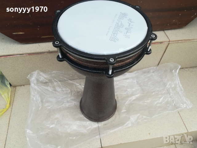 ГОЛЯМА ТАРАМБУКА С БОЛТОВЕ-КАФЯВА ПЕРЛА 2108251347LCHERY, снимка 8 - Ударни инструменти - 51441319
